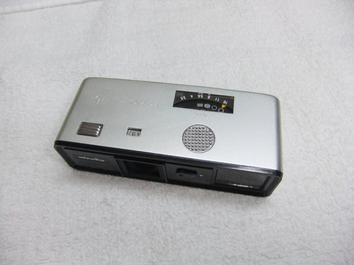 く24I ミノルタ MINOLTA-16 MODEL-P ROKKOR 25ｍm F3.5 動作未確認