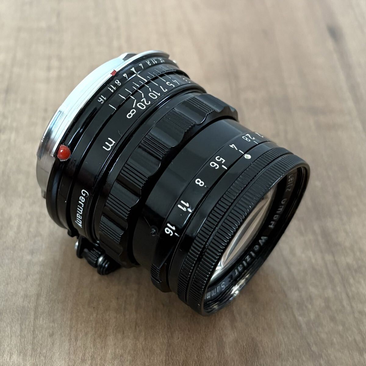 ズミクロン50mm ブラックペイント Black Paint ライカ レンズ
