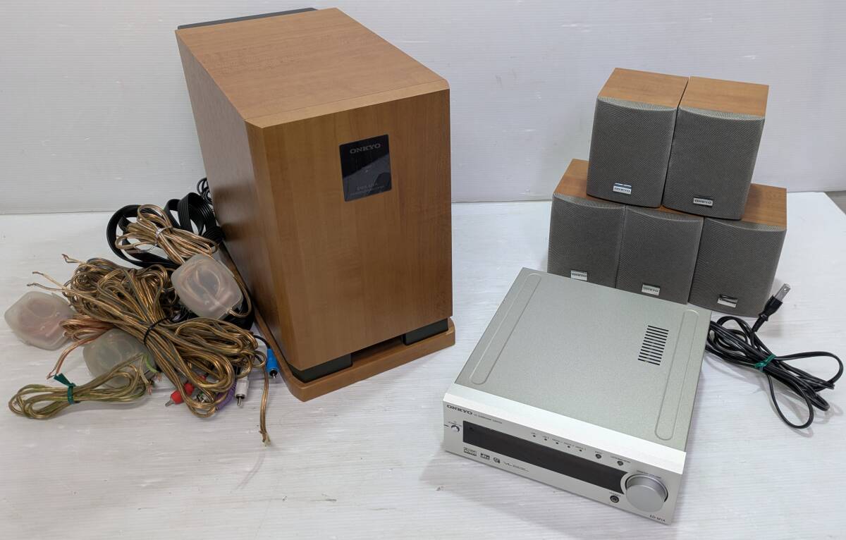 P2833a オンキョー ホームシアターシステム DHT-M1A 5.1ch スピーカー