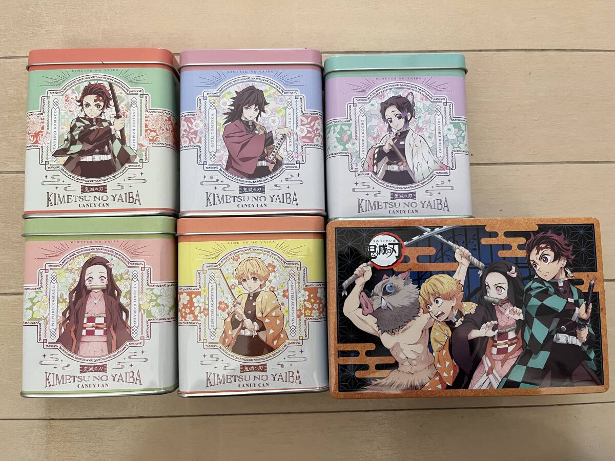 鬼滅の刃　キャンディ缶　お菓子のカンカン　中身無し