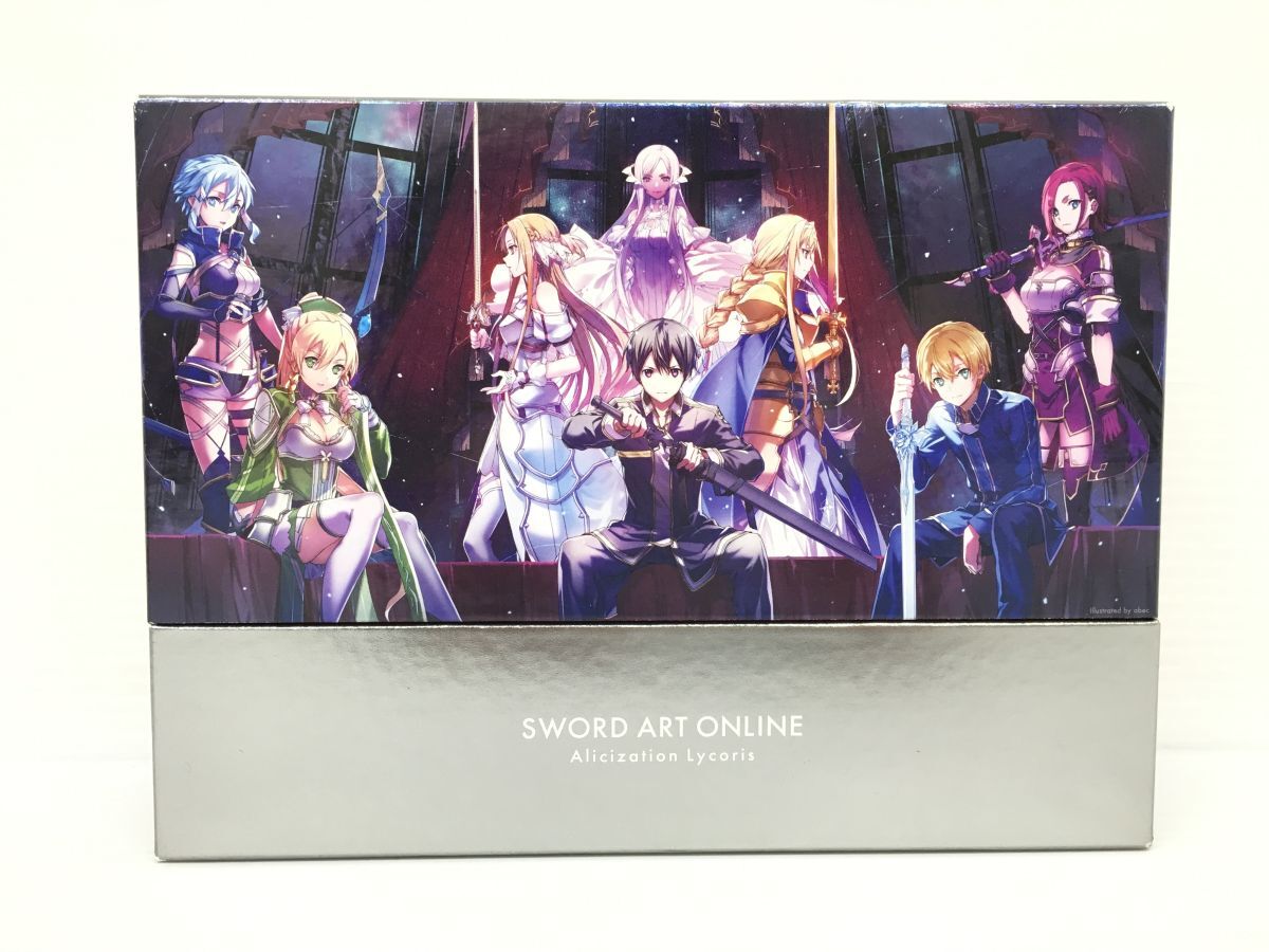 K21-921-040▲【中古】初回限定生産版 ソードアートオンライン Alicization Lycoris アリシゼーション リコリス PS4 ソフト/Blu-ray/CD/他