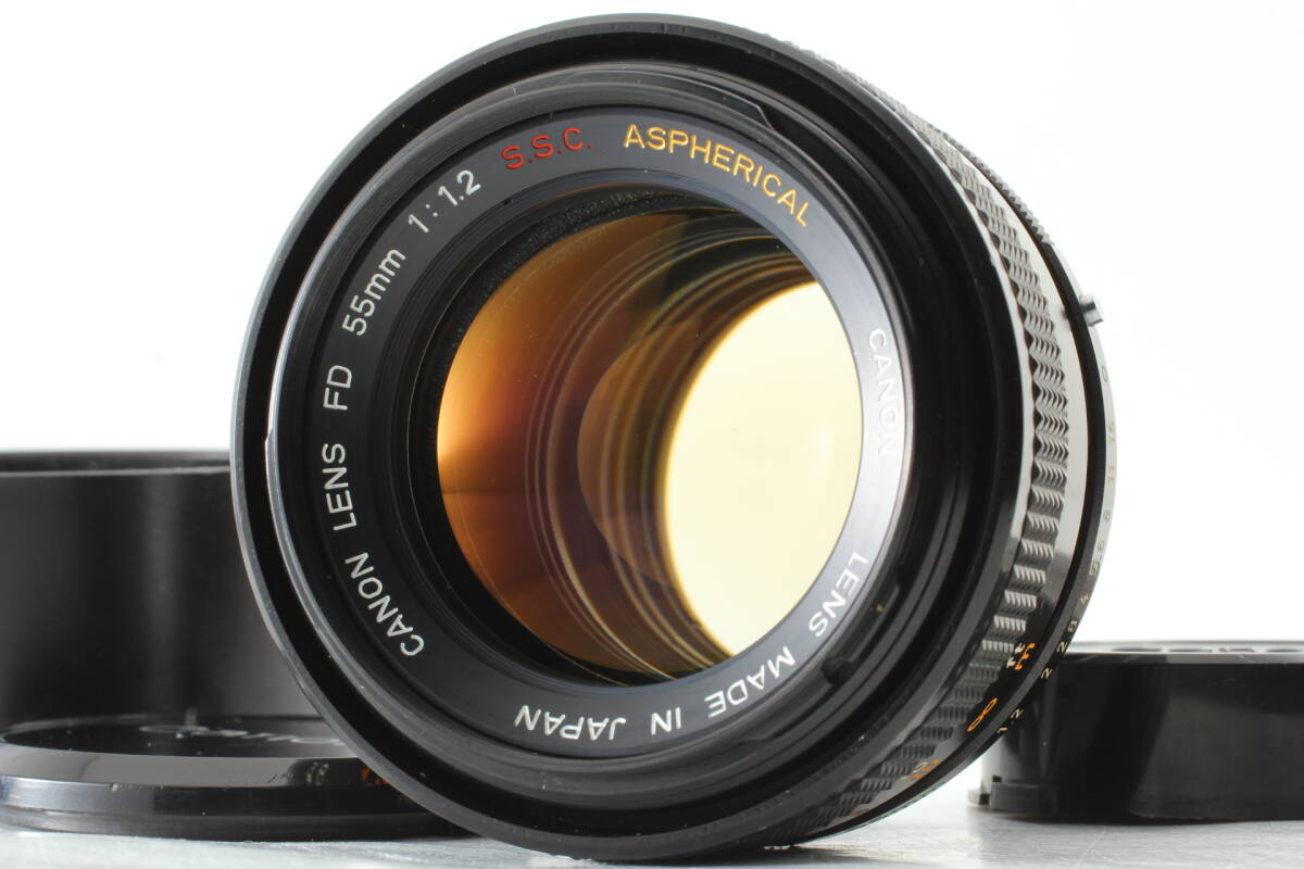 ☆中古美品☆　キャノン　Canon FD 55mm f/1.2 S.S.C. SSC Aspherical　アスフェリカル 　MFレンズ