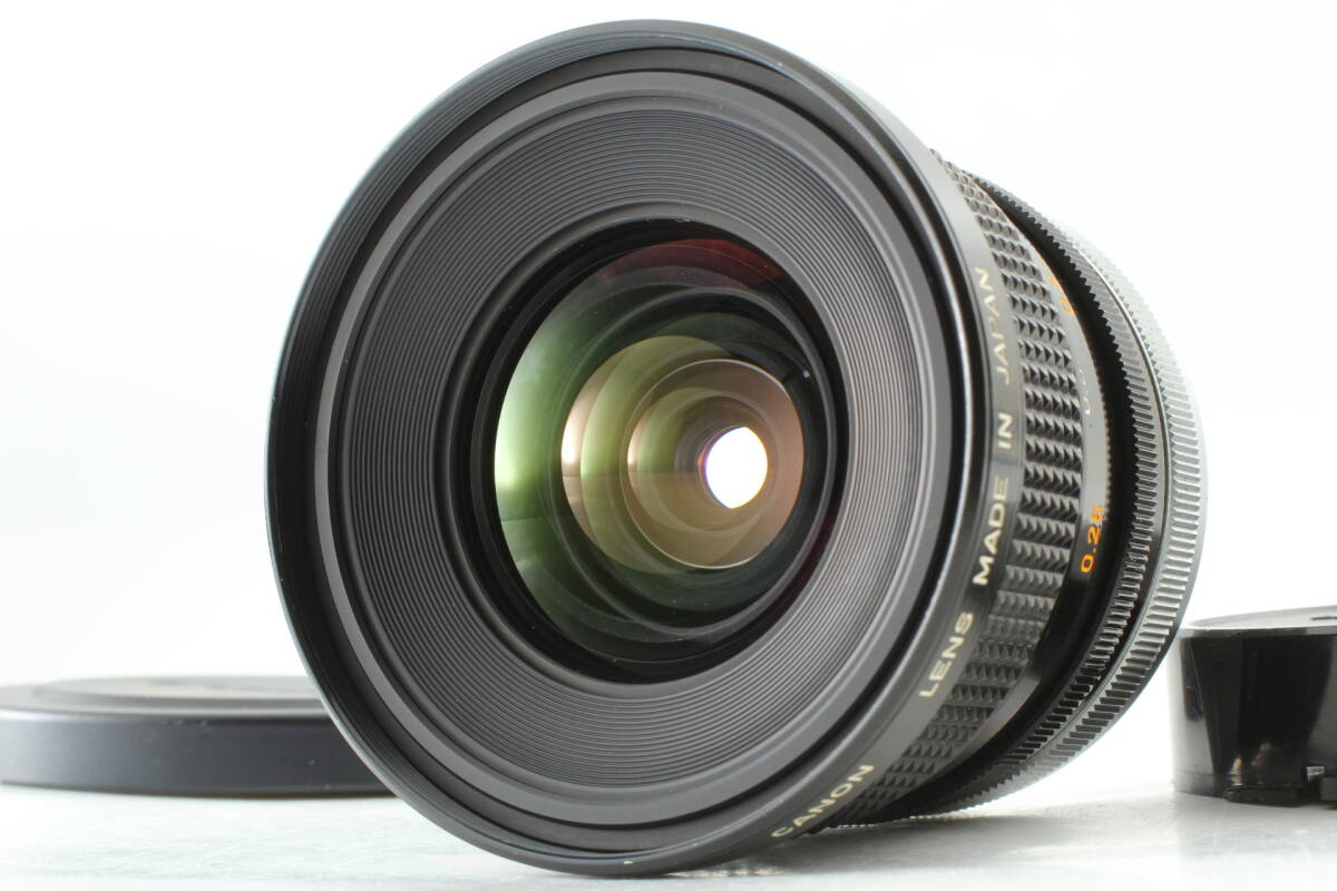 ☆中古美品☆　キャノン　 Canon FD 20mm f2.8 S.S.C SSC　MFレンズ
