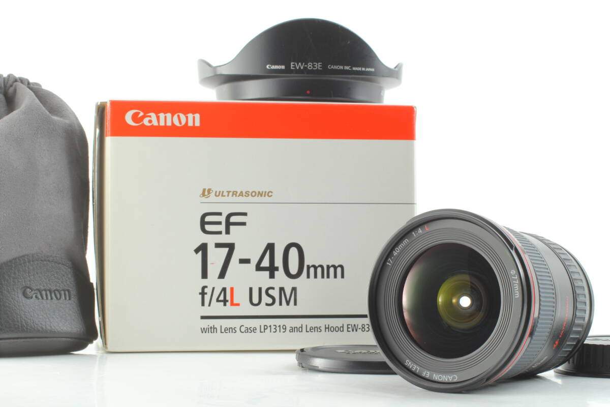 ☆中古美品☆　キャノン　Canon EF 17-40mm f/4 L USM AF Zoom Lens　AFレンズ