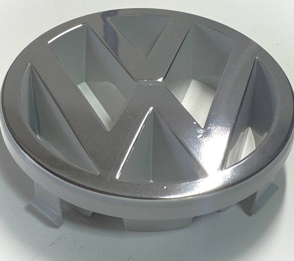 10cm エンブレム 丸 ラウンド フォルクスワーゲン VW グリル クローム メッキ クラシックカー 空冷VW T3