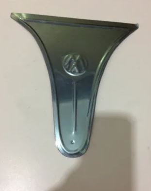 リアフードハンドル スクラッチガード グラベルガード バグ VW 小さいロゴ リアエンジンリッド用ステンレススチール製