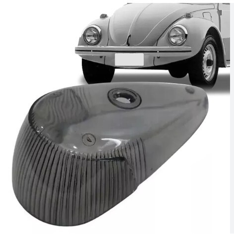 スモーク 黒 ブラック 2個セット ペア ウインカー フロント レンズ サイドマーカー ワーゲン ビートル T1 1964～1969年式 空冷VW