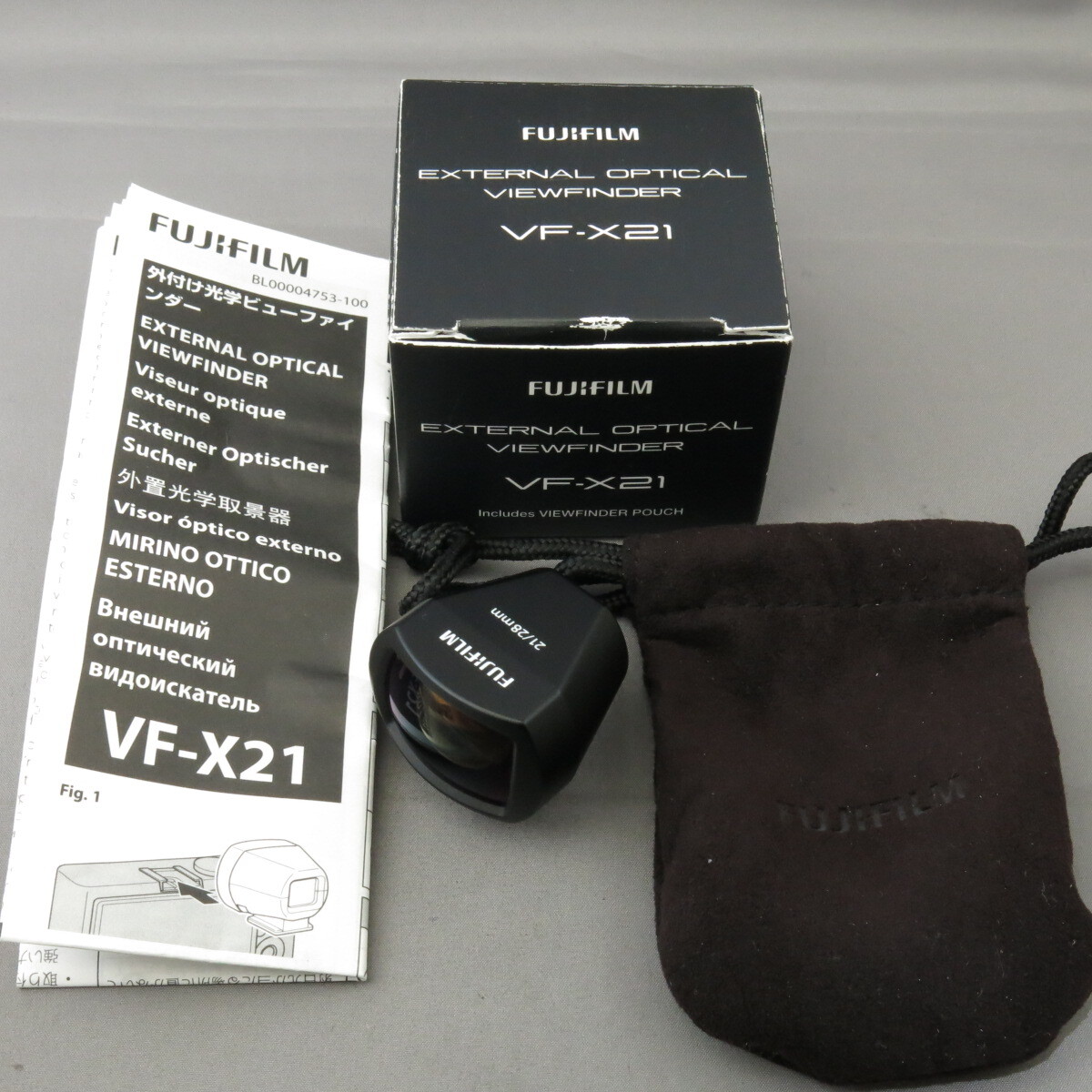 【美品】FUJIFILMフジフイルム　VF-X21　★NO.9651　富士フイルム