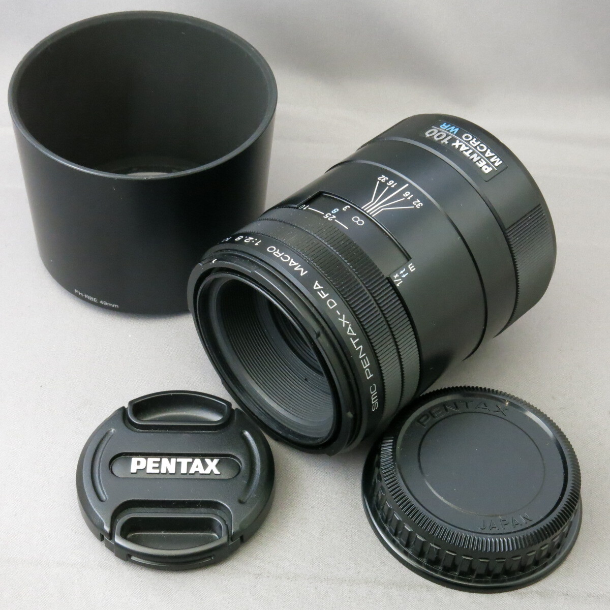 【美品】PENTAXペンタックス　SMC D FA100mmF2.8WR MACRO　★NO.9660