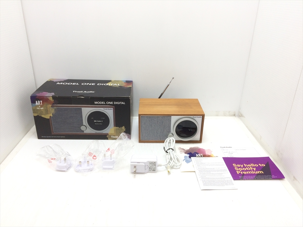 下松)Tivoli Audioチボリオーディオ スピーカー MODEL ONE DIGITAL Walnut/Grey MOD-1747-JP ◆★H251102R05B NM02A