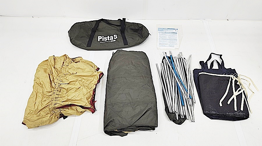 下松)ジャンク OGAWA ピスタ5 ドームテント 付属品欠品 カビあり 現状品 アウトドア キャンプ ▲★J251114N02B NM14B