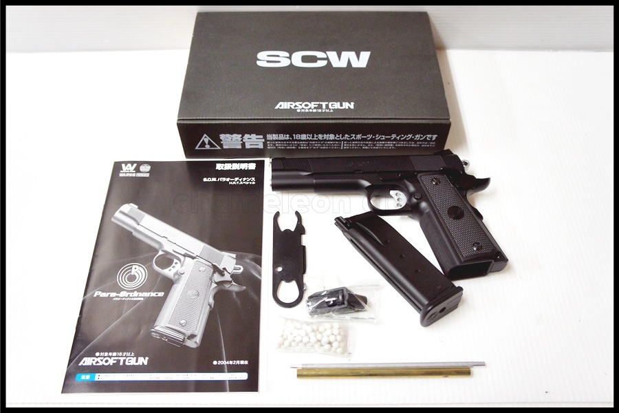 福岡)美品 WA パラオーディナンス HRT スペシャル ブラック ガスブローバック