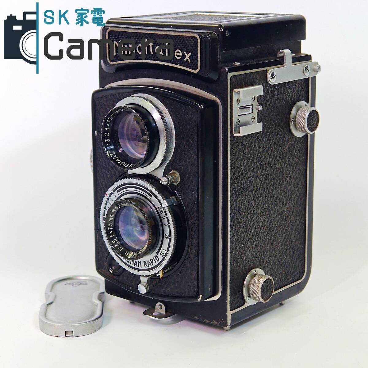 【中古】 MINOLTA Minoltaflex S-KONAN RAPID ROKKOR 75ｍｍ F3.5 ミノルタ 二眼レフカメラ