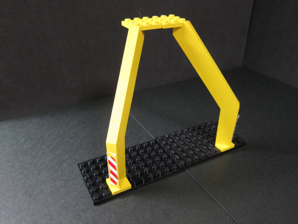 【パーツ-473】LEGO クレーン 支柱　黄色　2点セット　◇街/6541◇ハーバーセット（貨物船）◇サポート◇#2641a◇レゴ