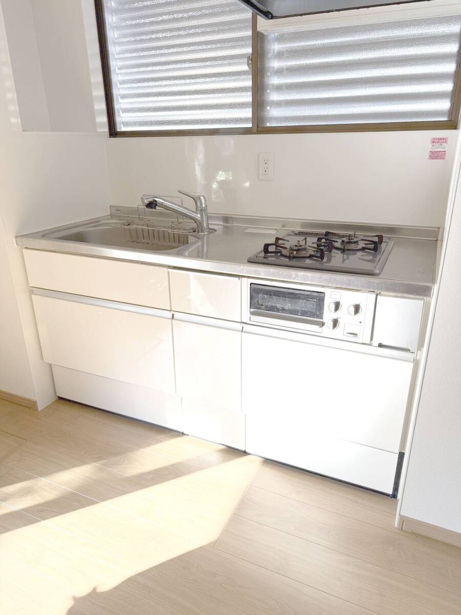 UJ-2◇LIXIL◇システムキッチン ガスコンロ セット ステンレス天板 リフォーム リノベーション