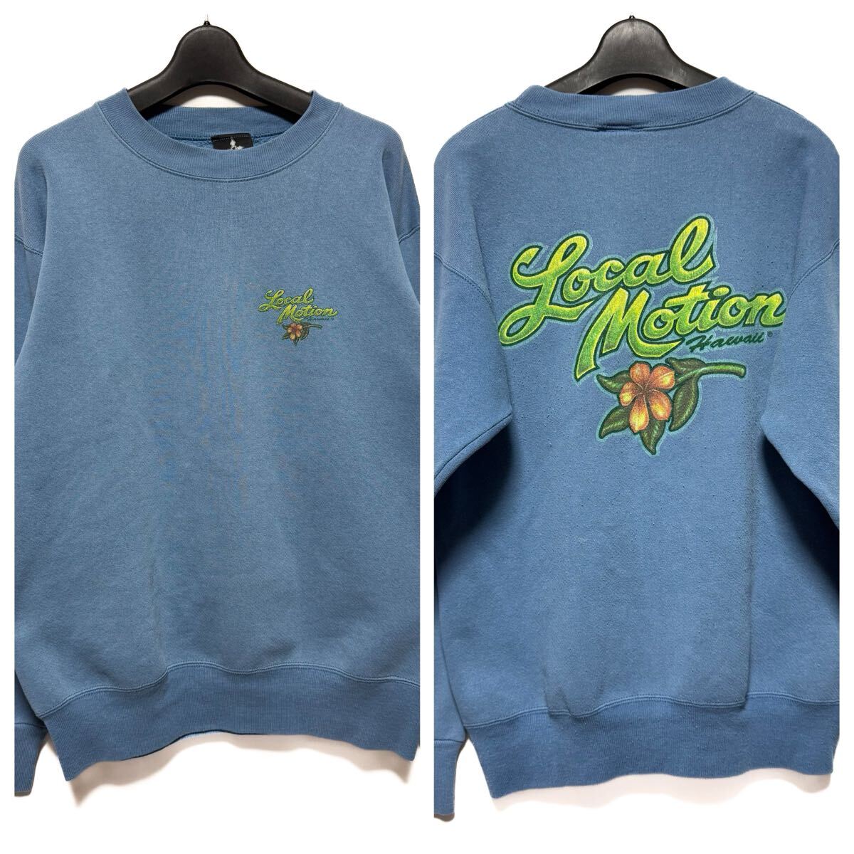希少【Local Motion ローカルモーション【商品名】USA製 VINTAGE/ロゴ スウェット トレーナー