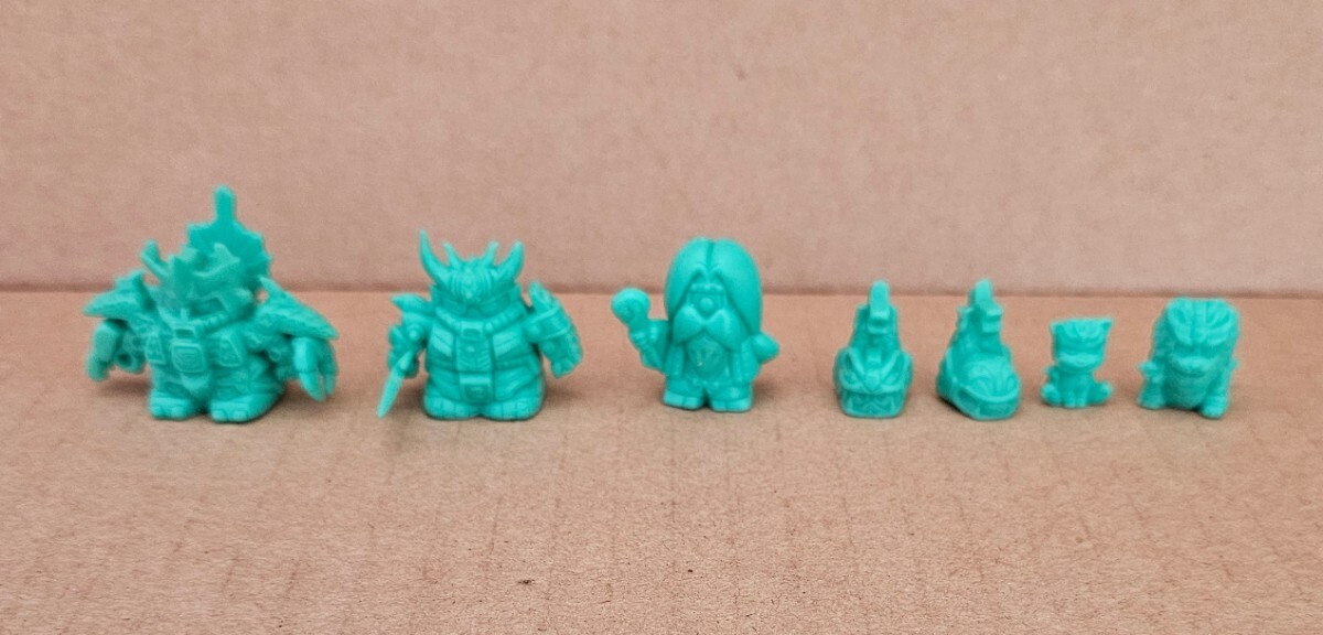 ガン消し SDガンダム ガシャポン シャチホコガンダム＆ザクレロ 闇将軍 殺駆頭　 ライオン 殺駆雲斎　ざくうんさい 武者プレバン