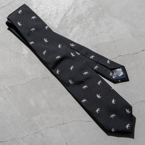 dunhill/ダンヒル トゥイニーデビル シルク ウーブンタイ　定価42000円