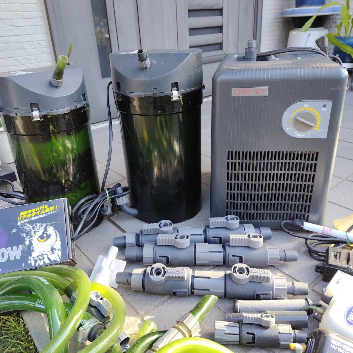 エーハイム　 外部式フィルター　魚の飼育セット（屋内用） (中古)