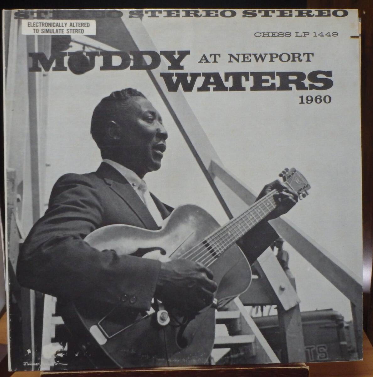 【BB513】MUDDY WATERS 「Muddy Waters At Newport 1960」, US Reissue　★シカゴ・ブルース