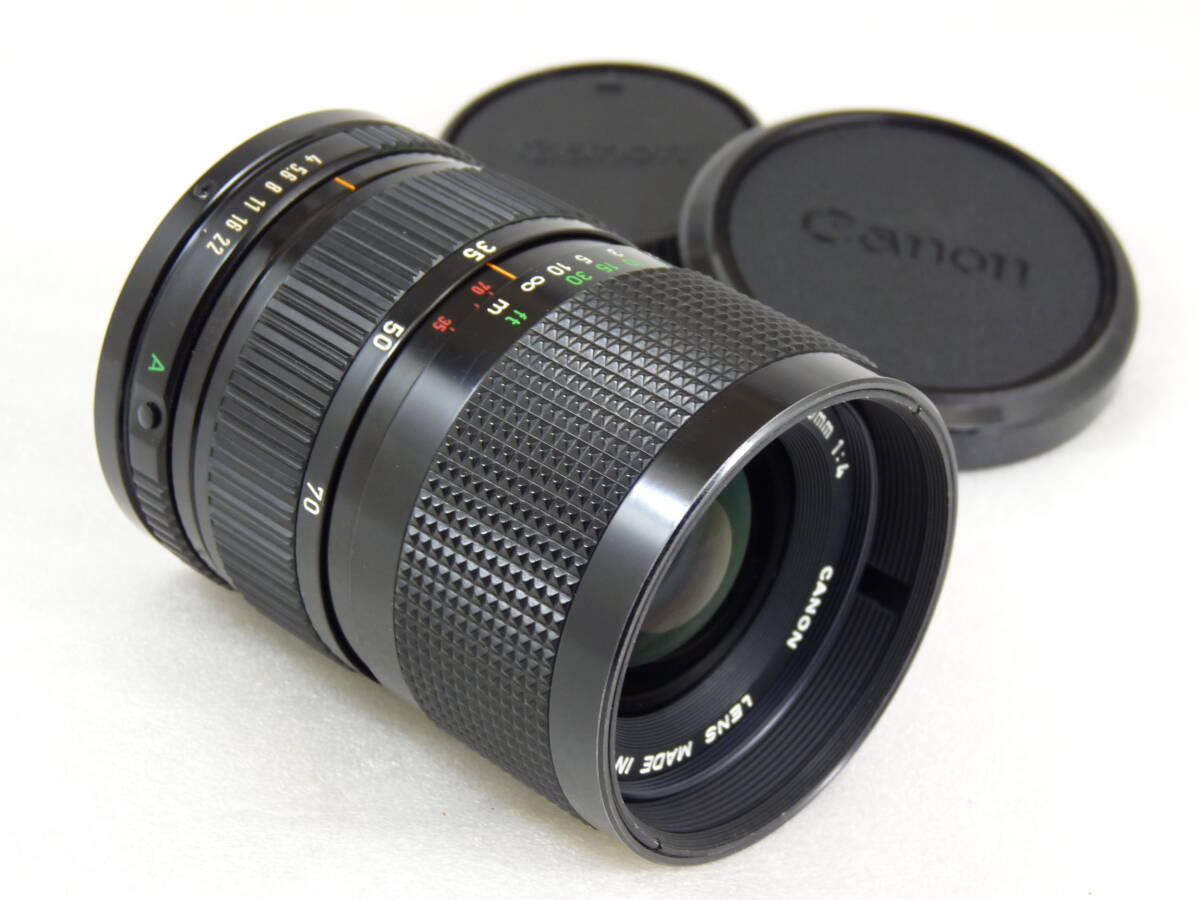 【実用良品】Canon NewFD 35-70mm f4 カビクモリ無し