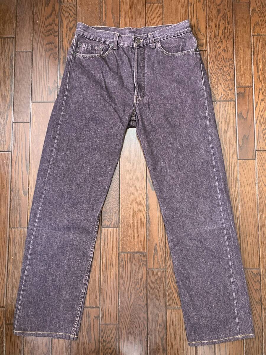 USA製 90s ヴィンテージ リーバイス Ｌｅｖｉ’ｓ ５０１ カラー ジーンズ ｗ３３ ボタンフライ デニム パンツ ジーパン 90年代 アメリカ製