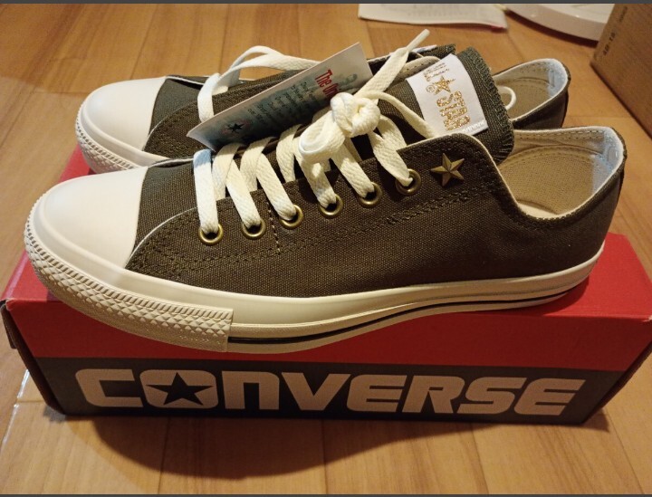 新品　☆　 CONVERSE/コンバース ALL STAR AG SLIP OX MIRITARY-OLIVE 27.5センチ　☆　オールスター　コンバース