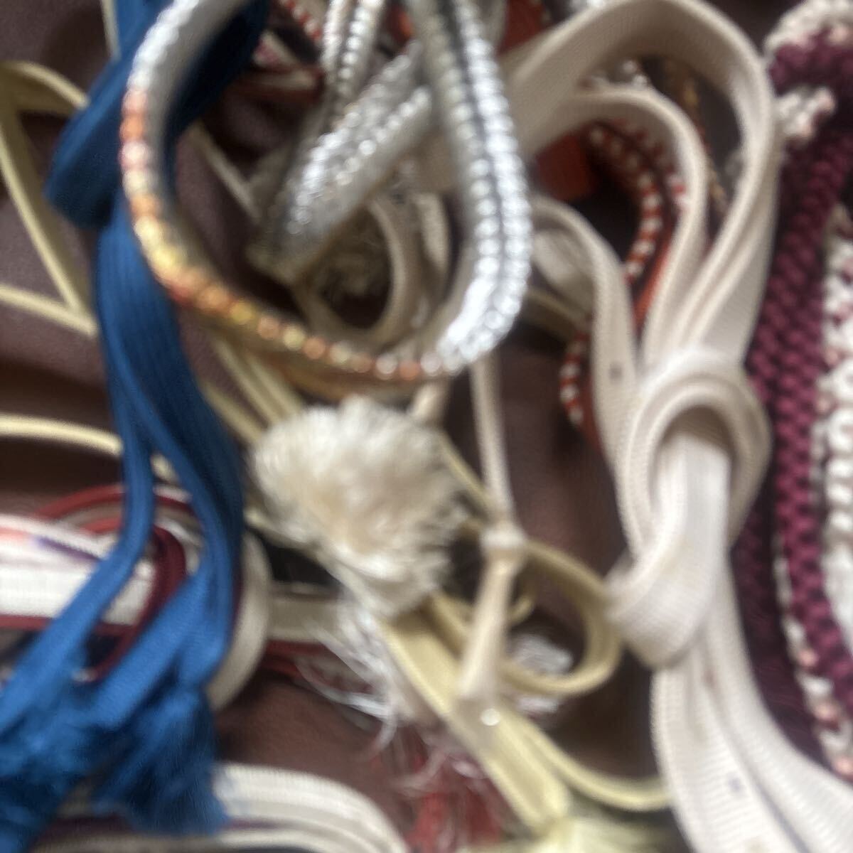 【和装小物・帯バラエティ】11本　中古　桐ダンス保管品　着物　おび【25/11 TY-6A】