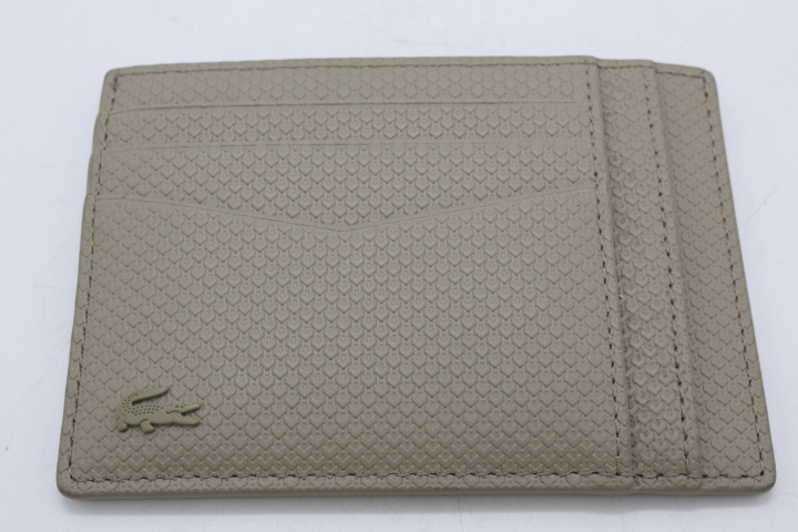LACOSTE ラコステ カードケース カーキ
