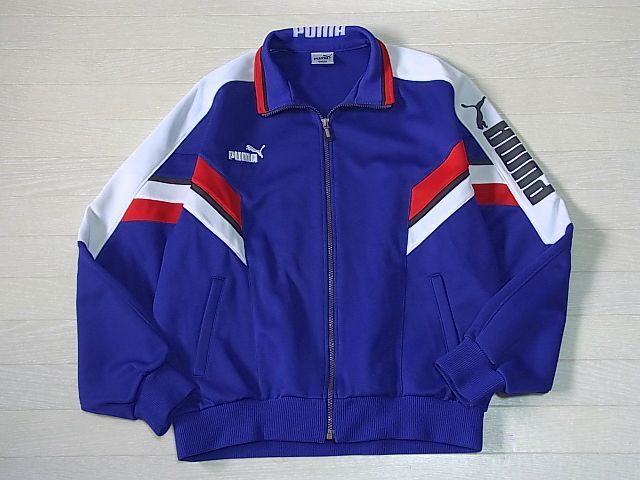 PUMAトラックジャケット　SIZE:XO　プーマ　ジャージトップス　ヒットユニオン　トリコ　 90s 　