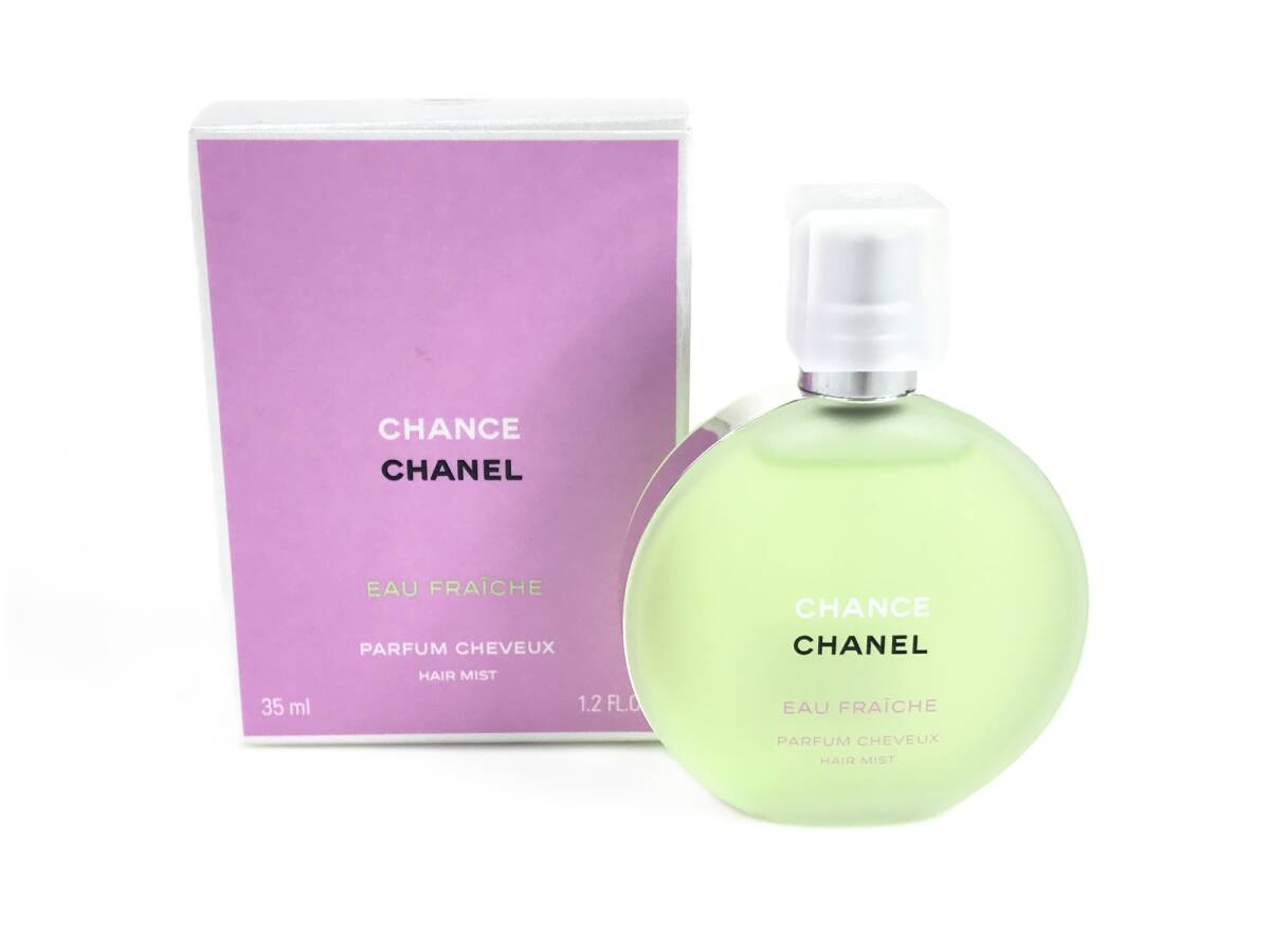 残多　シャネル　 CHANEL 　CHANCE　チャンス　 オー　フレッシュ　ヘア　ミスト　35ml　残量：9割　KES-3348