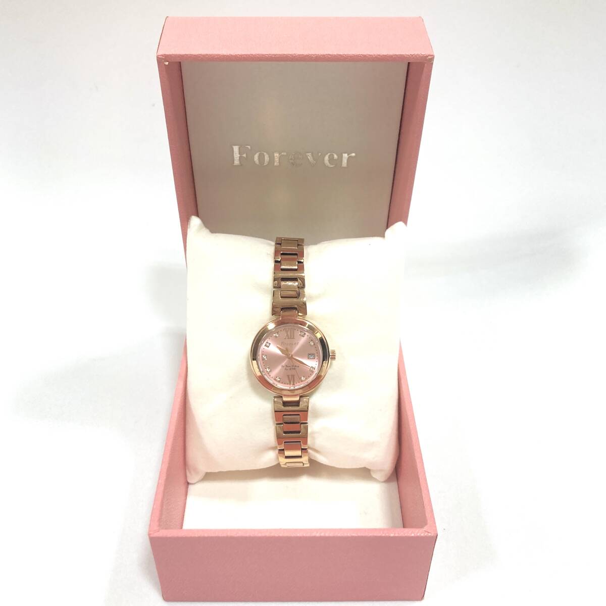 Forever Collection GUARANTEE レディース 腕時計 現状品 FL-1201-3 アクセサリー ピンク