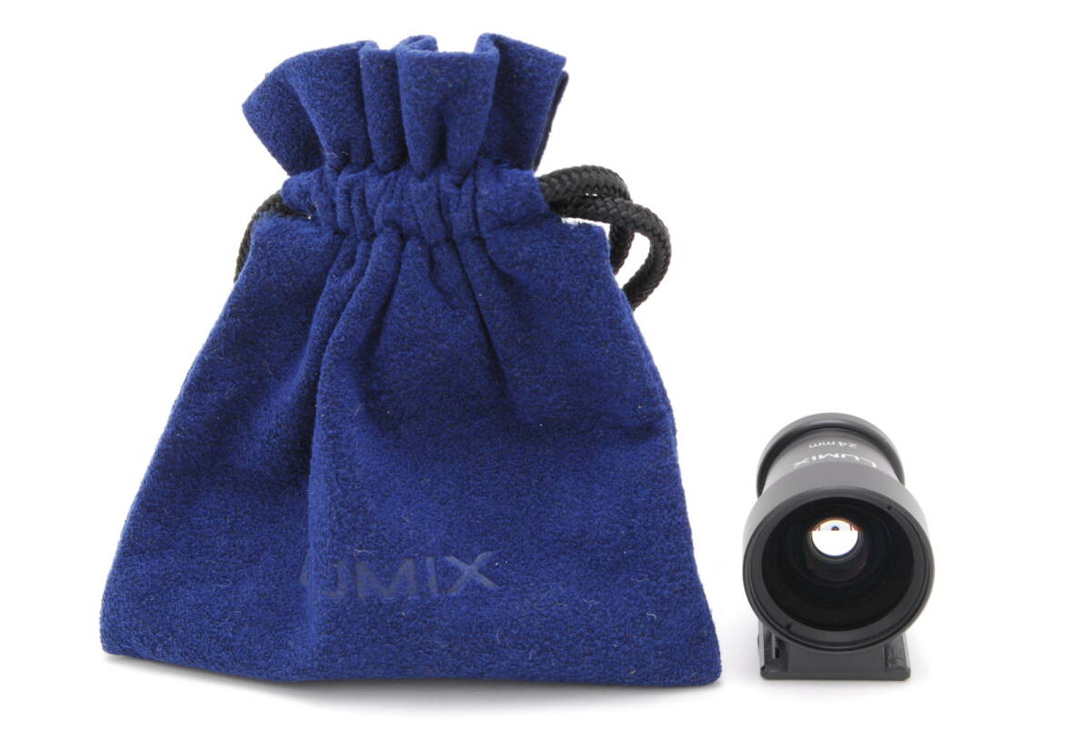 【ほぼ未使用 保障付 動作確認済】Panasonic Lumix パナソニック ルミックス DMW-VF1 24mm External Viewfinder ビューファインダー#V1244