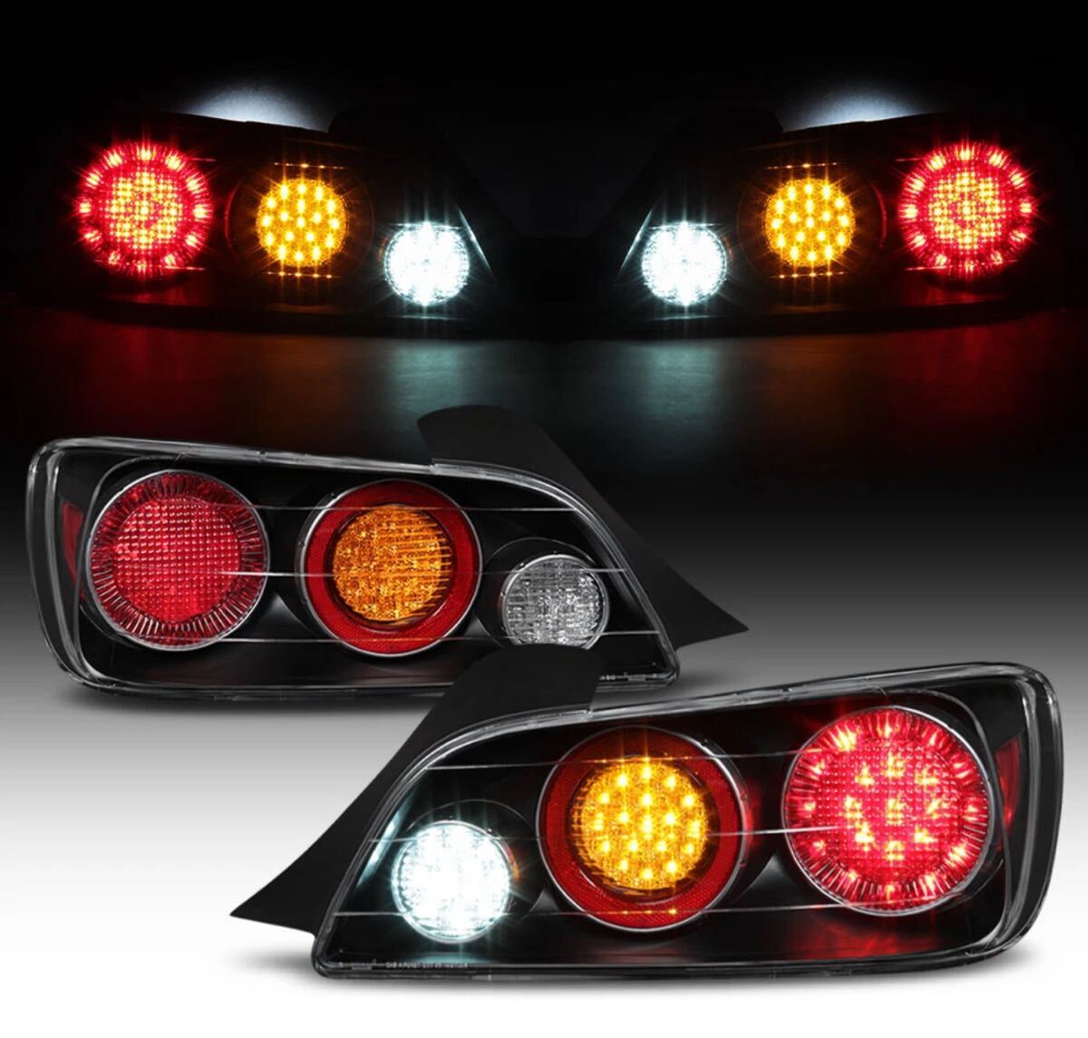 ★NEW★ S2000 LED テールランプ テールライト前期 2000-2004y エアロ タイプ AP1 カスタム オプション 中期 ホンダ