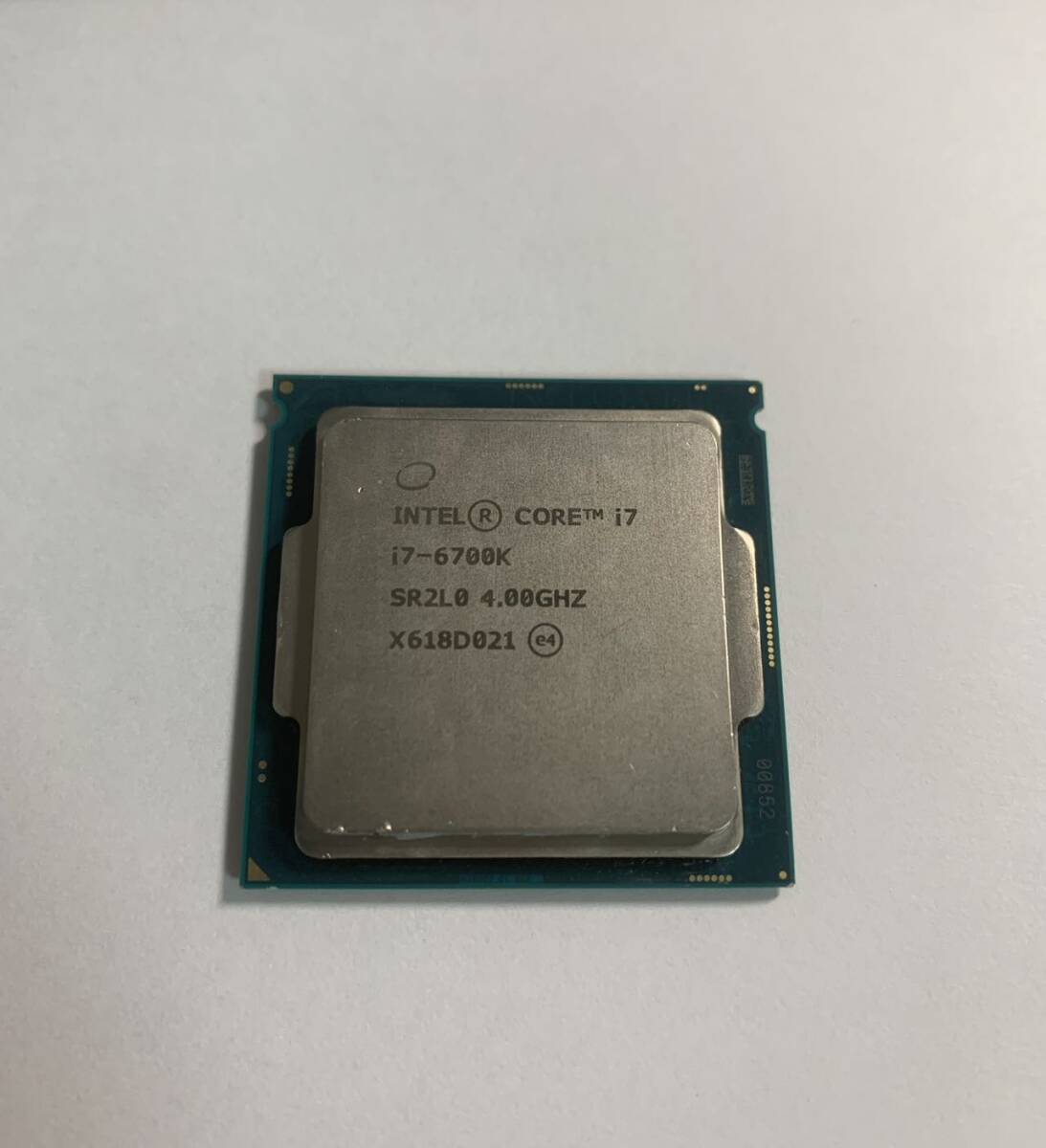 J★中古品 動作確認済 Intel Core i7- 6700K SR2L0 4.00GHZ CPU INTEL 第6世代 ★