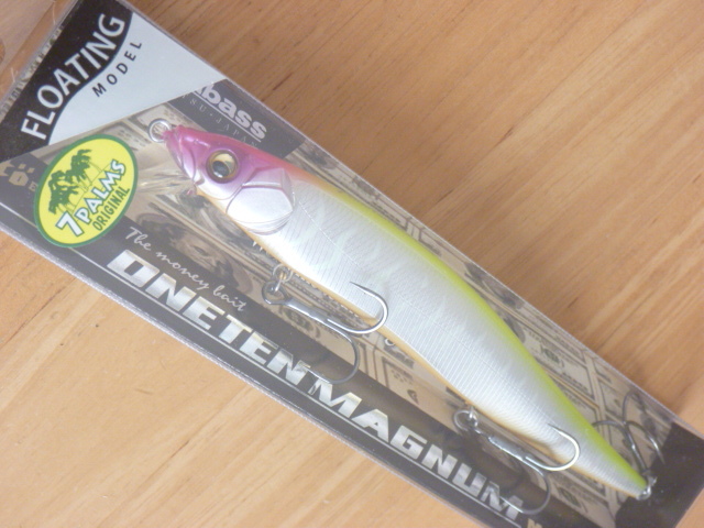 新品 Megabass メガバス ONETEN MAGNUM(F) 110 ワンテン マグナム Limited Color 7PALMS 限定 SP-C NANKO SECRET