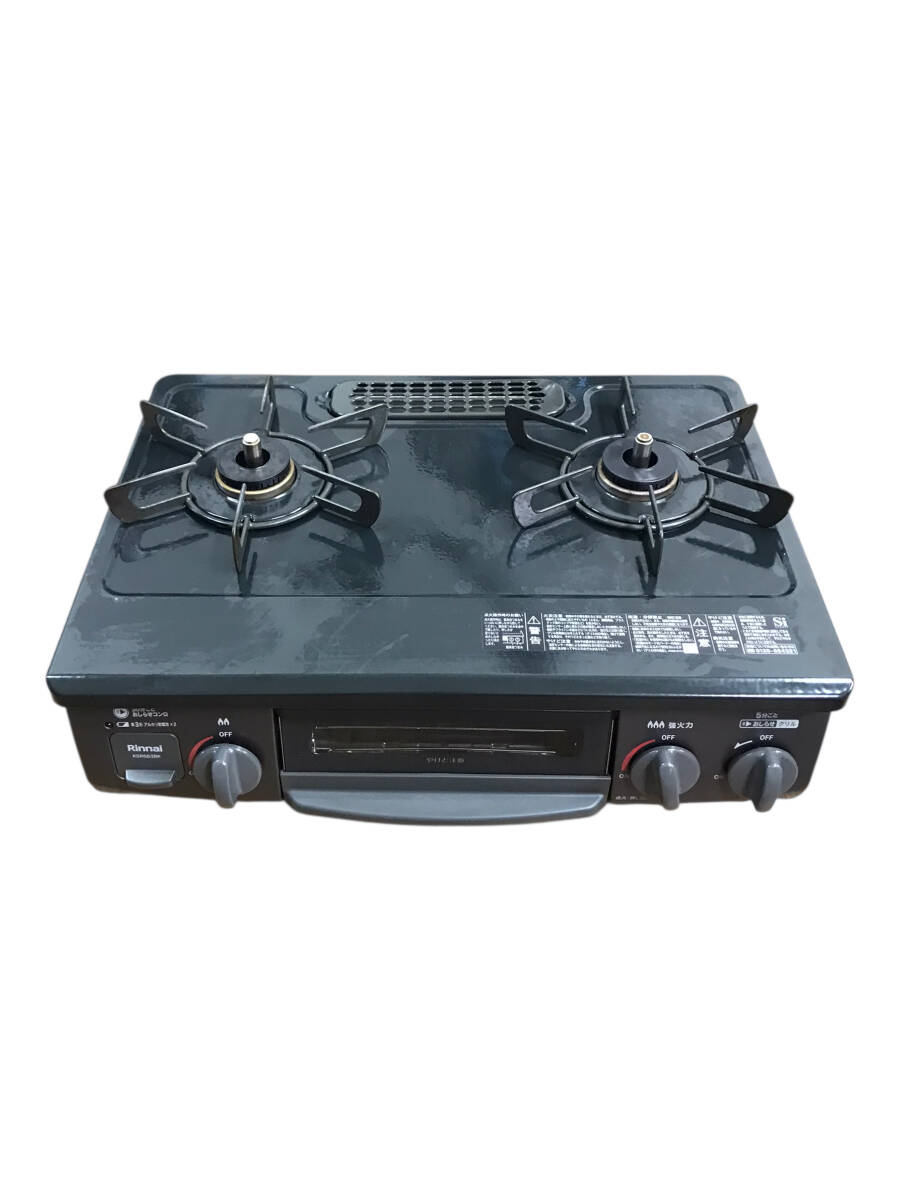 Rinnai/リンナイ ガステーブル 都市ガス専用 2023年製 KSR563BKR ガスコンロ