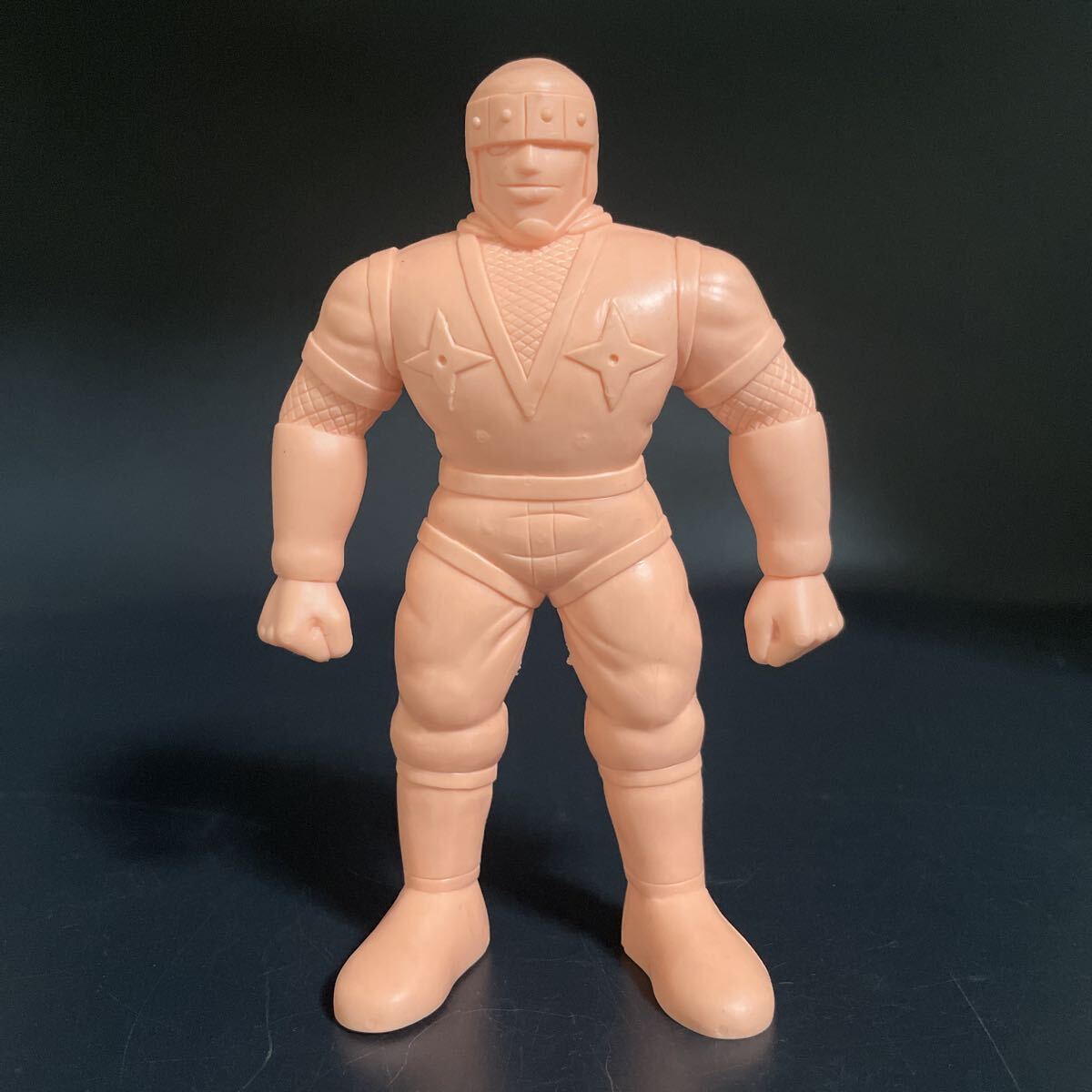 現状品 バンダイ グレートマッスル ザ・ニンジャ キン肉マン キン消し デカ消し 当時物 昭和レトロ フィギュア 肌色 キンケシ
