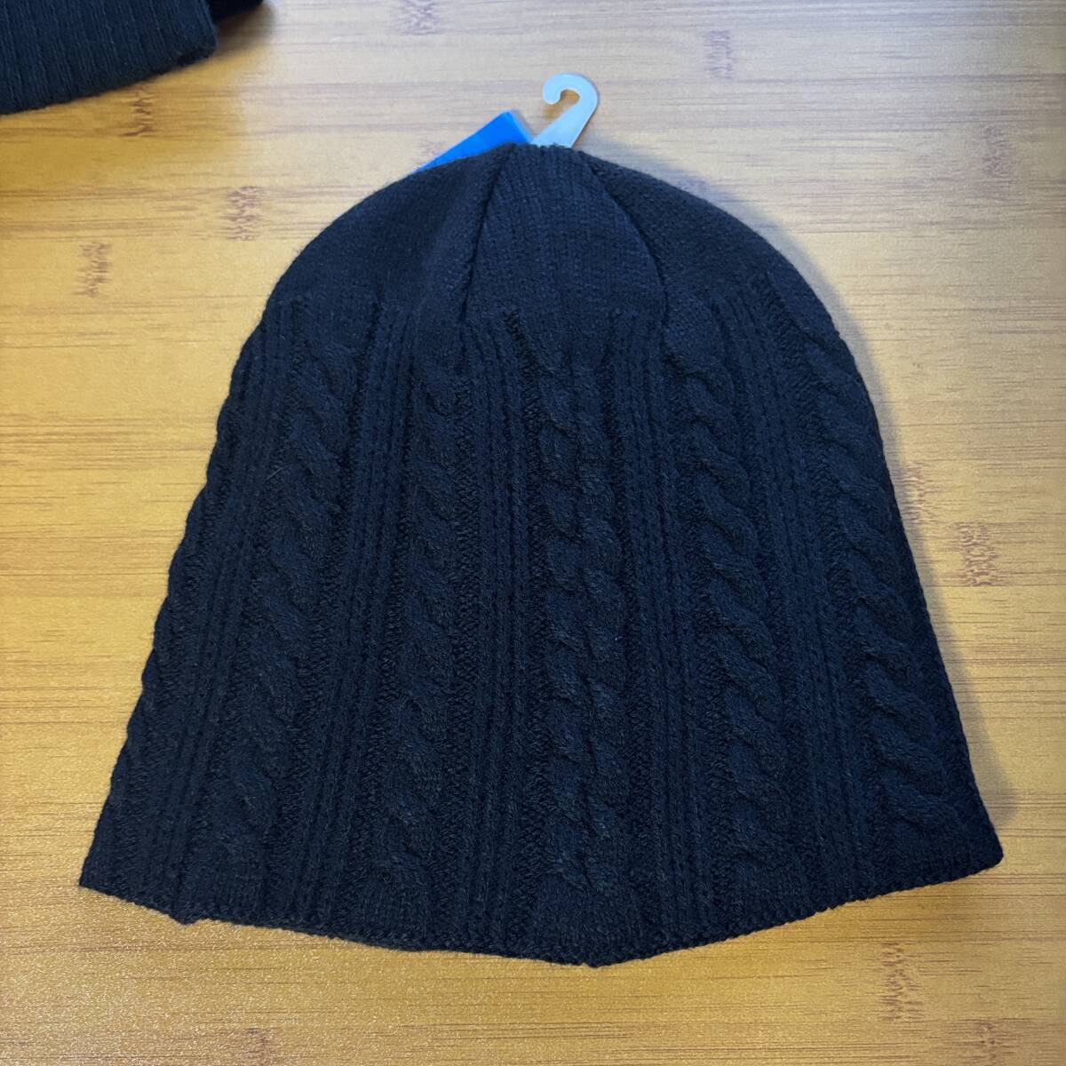 #セール★未使用★arena アリーナ ニットキャップ ニット ワッチ キャップ ニット帽 帽子 ウェア ブラック 黒 スイム スイミング 水泳 競泳