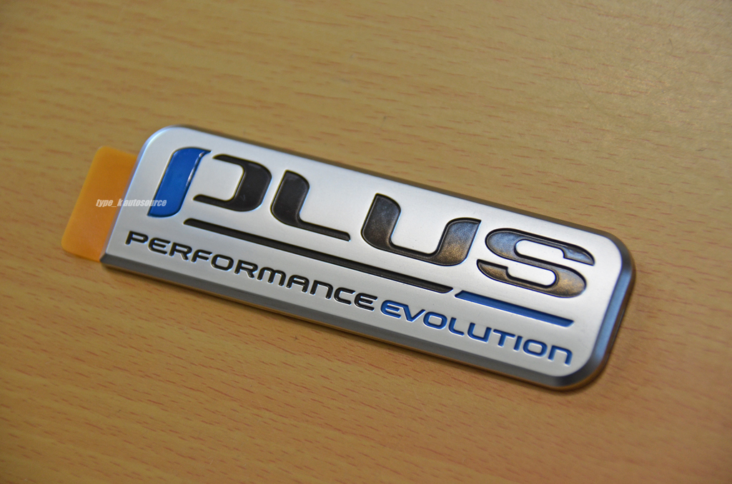 USトヨタ純正 11-15 TOYOTA PRIUS プリウス PLUS Package リア エンブレム USDM北米JDM ZVW30系プラス パッケージ 前期 後期 限定車