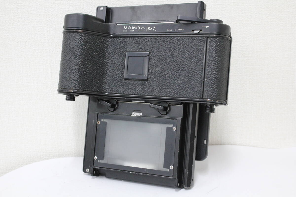 【返品保証】 トヨビュー Toyo-View クイックロールスライダー For Mamiya + 6×7 フィルムアダプター e3845