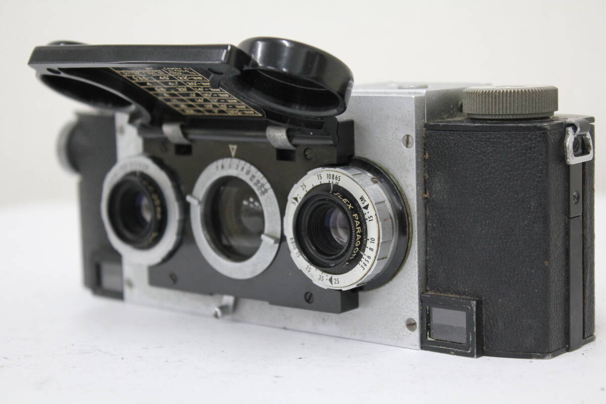 【訳あり品】 ステレオリアリスト Stereo Realist Ilex Paragon 35mm F3.5 ステレオカメラ e3864