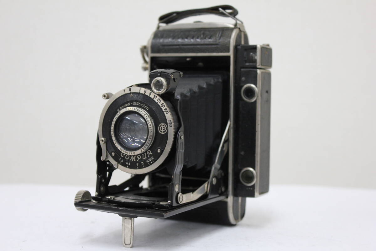 【訳あり品】 Welta Solida Radionar 10.5cm F4.5 蛇腹カメラ e4108