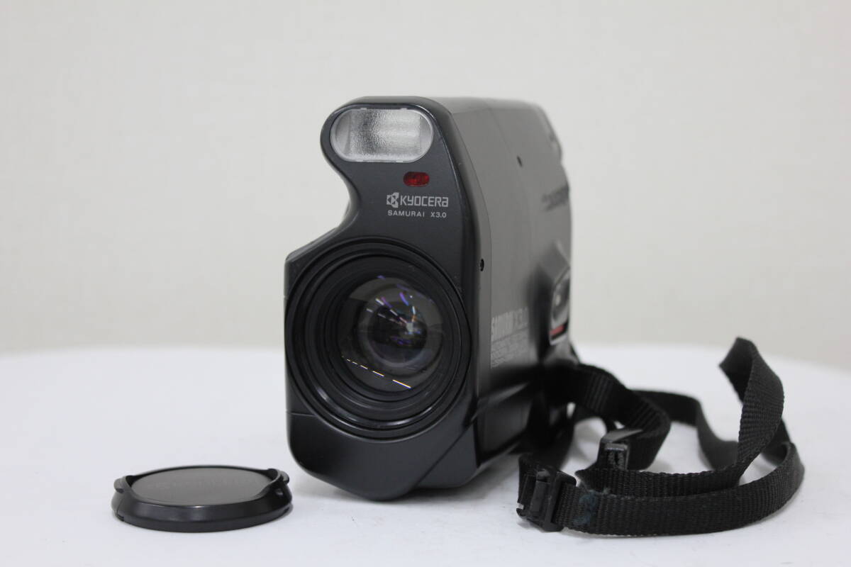 【返品保証】 京セラ Kyocera SAMURAI X3.0 25-75mm F3.5-4.3 コンパクトカメラ e4123