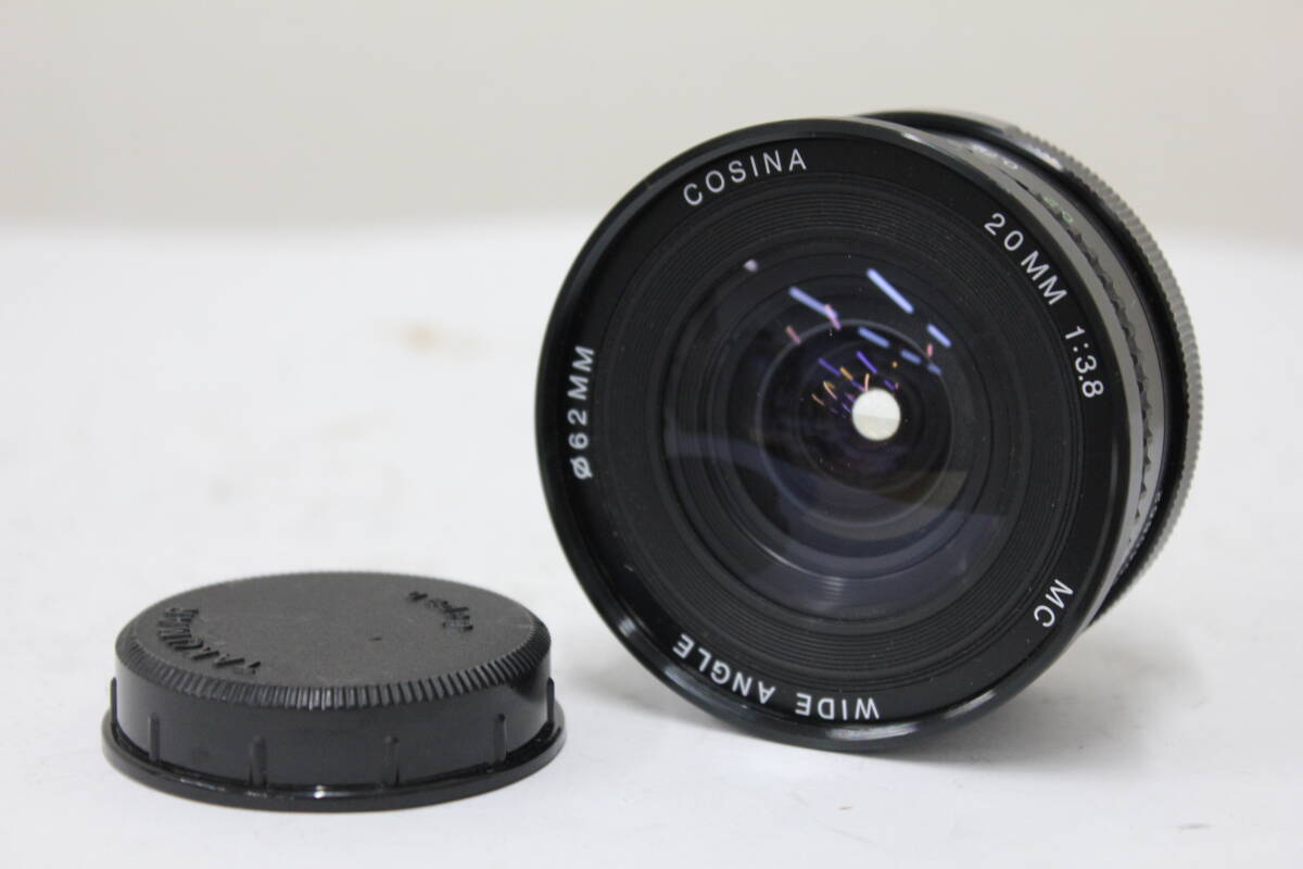 【返品保証】 コシナ COSINA 20mm F3.8 M42マウント レンズ e4138