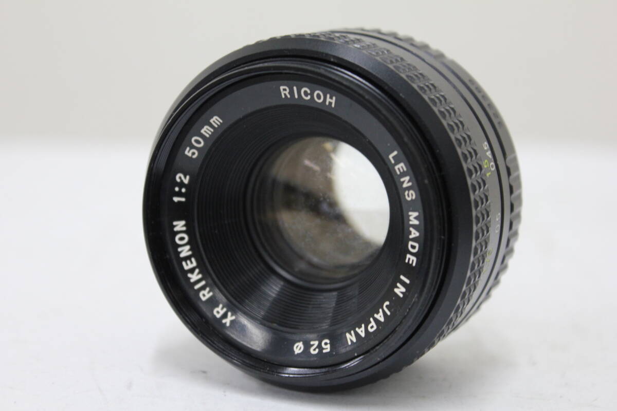 【訳あり品】 【和製ズミクロン】リコー Ricoh XR RIKENON 50mm F2 レンズ e4249