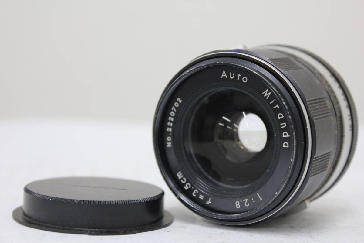 【返品保証】 ミランダ Miranda Auto 3.5cm F2.8 レンズ e4290