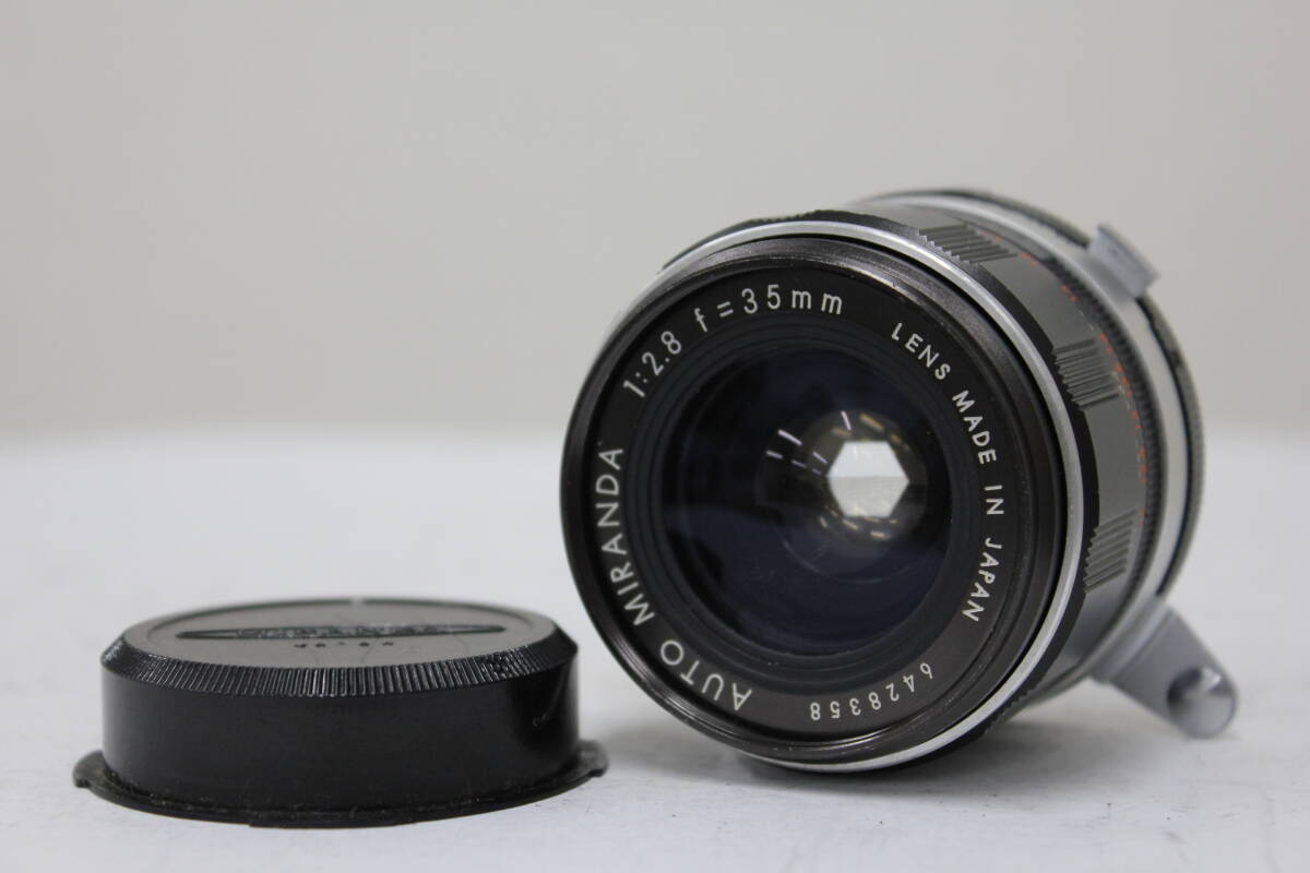 【返品保証】 ミランダ MIRANDA AUTO 35mm F2.8 レンズ e4292