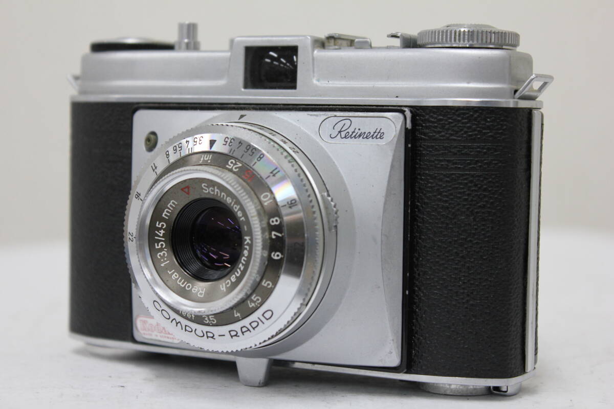 【返品保証】 コダック Kodak Retinette Schneider-Kreuznach Reomar 45mm F3.5 カメラ e4326