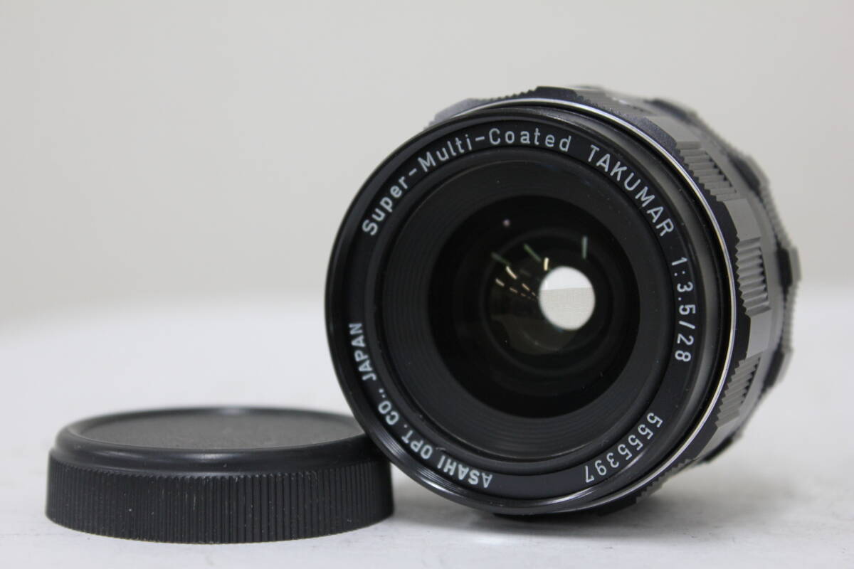 【返品保証】 ペンタックス Pentax Super-Multi-Coated TAKUMAR 28mm F3.5 M42マウント レンズ e4359